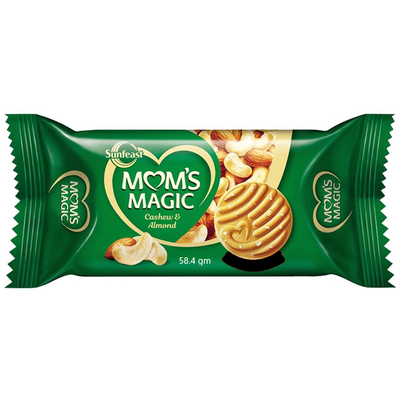 SUNFEAST MOM'S MAGIC COOKIES CASHEW AND ALMOND 60.8 G