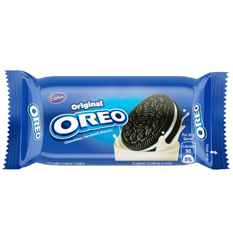 CADBURY OREO VANILLA CR?ME BISCUIT 43.75 G