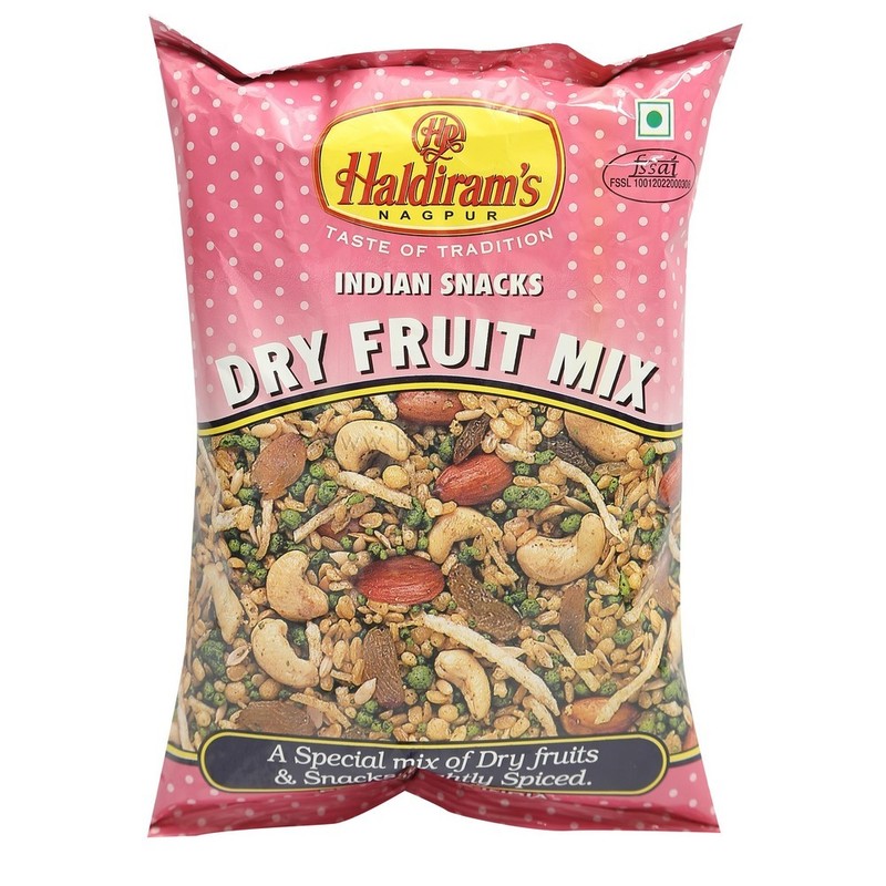 HALDIRAM'S NAMKEEN DRY FRUIT MIXTURE, 150 G