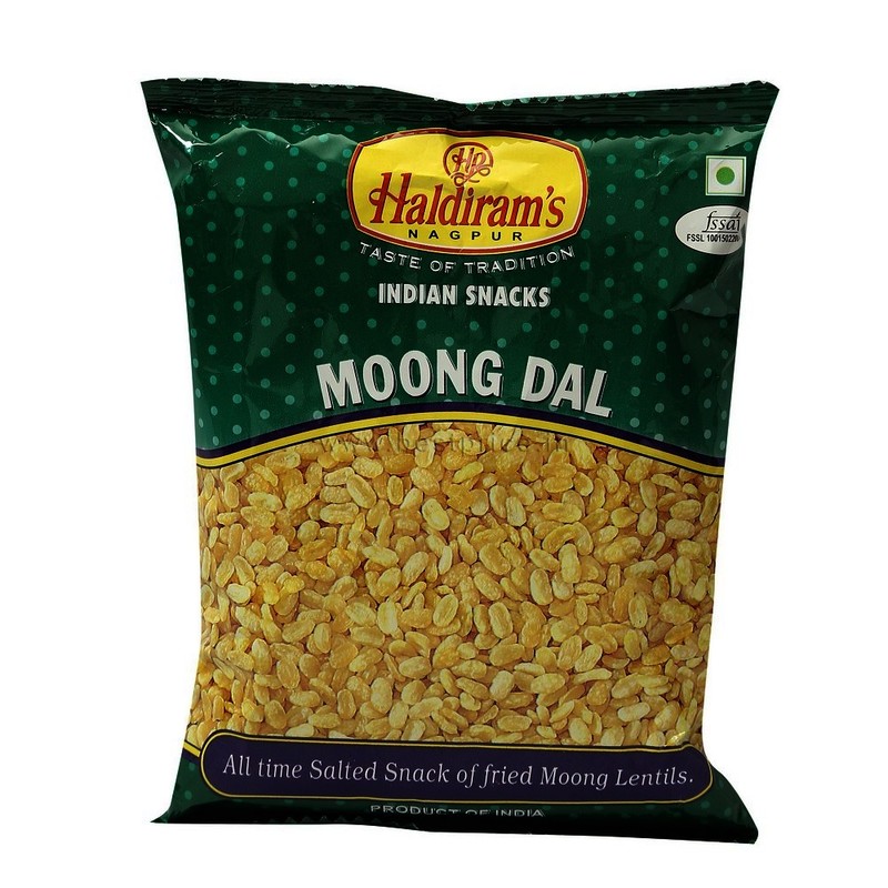 HALDIRAM'S NAMKEEN & SAVOURIES MOONG DAL, 150 G