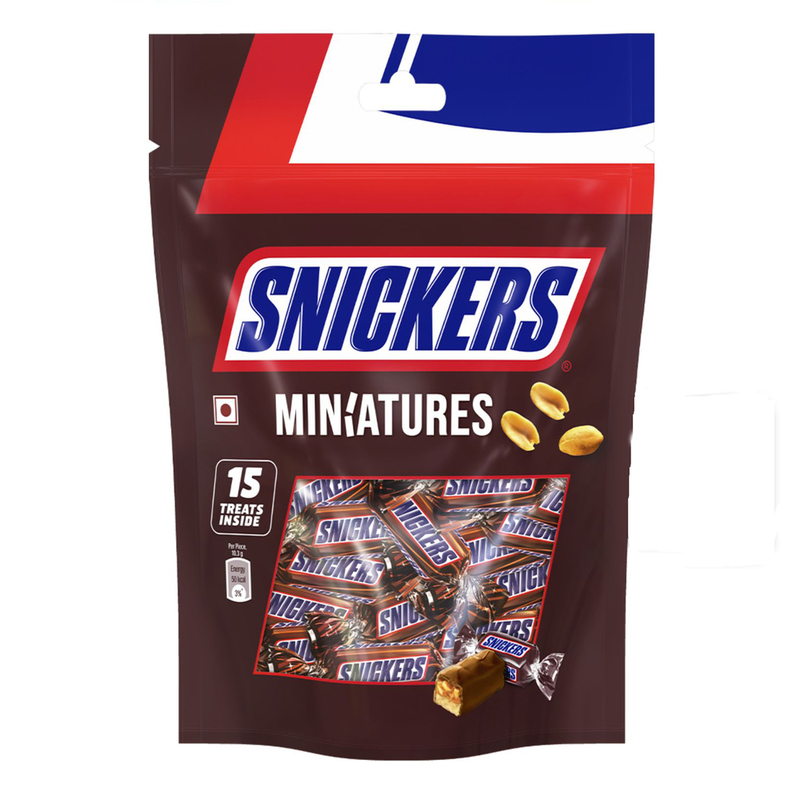 SNICKERS CHOCOLATE MINIATURES, 150 G