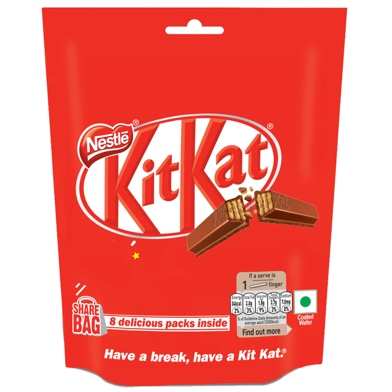 NESTLE KITKAT CHOCOLATE 123.2 G