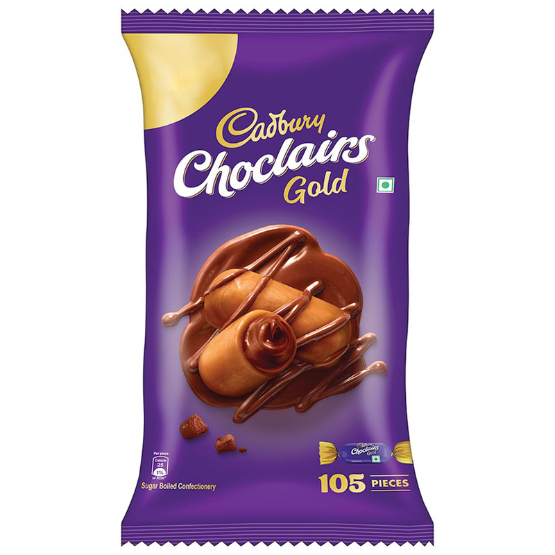 CADBURY CHOCLAIRS GOLD 105 N (5.5 G EACH)
