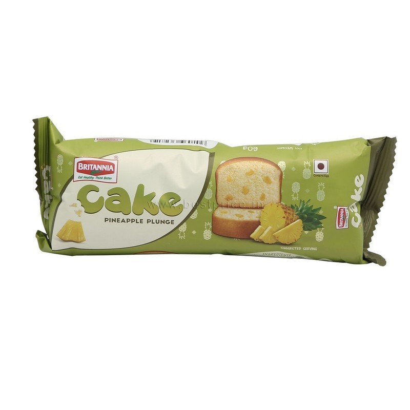 BRITANNIA PINEAPPLE CAKE 60 G