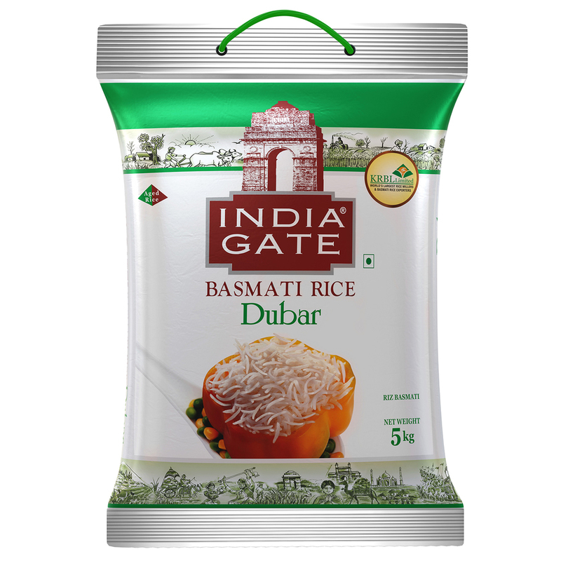 INDIA GATE DUBAR BASMATI RICE 5 KG
