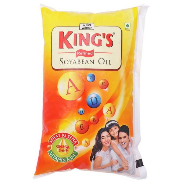 KING'S SOYABEAN OIL 1 L