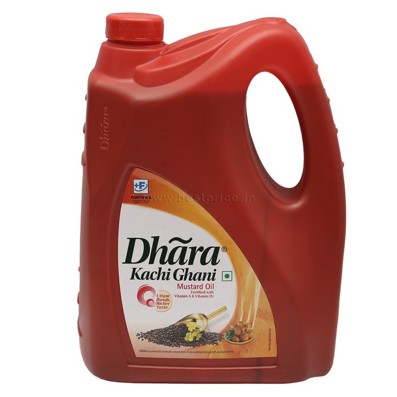 DHARA MUSTARD OIL JAR, 5 L