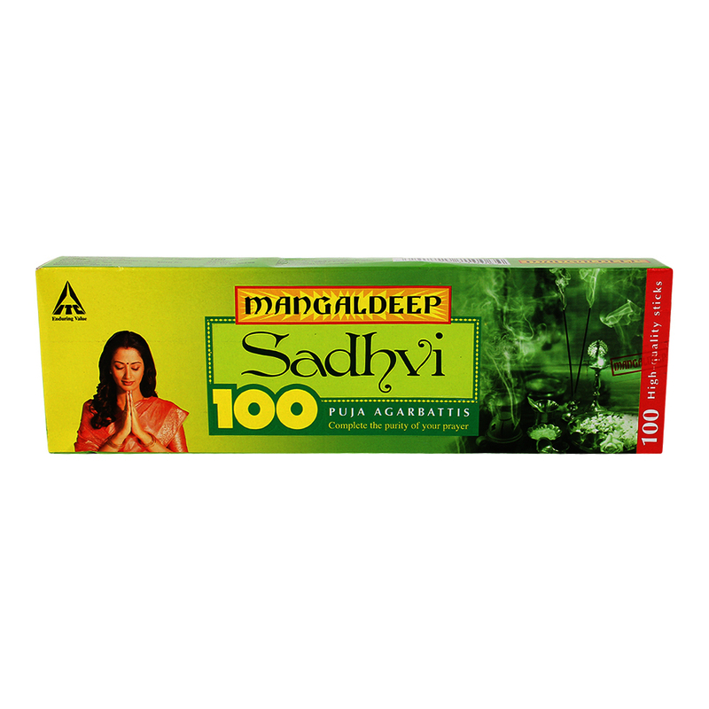 MANGALDEEP AGARBATTI SADHVI, 100 STICKS, 1 N